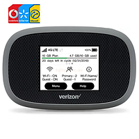 Wifi роутер модеми 4G 3G LTE Verizon MIFI 8800L під sim карту Cat.18 з акумулятором 4400 мАг Новий Укр. меню