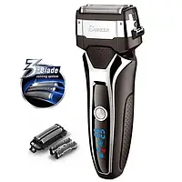 Электробритва Gemei Professional GM-500 с дисплеем