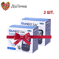 Тест-смужки GluNeo Lite 50 шт. 2 паковання