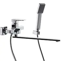 Змішувач для ванни Mixxus Premium Kvadro 006 хром