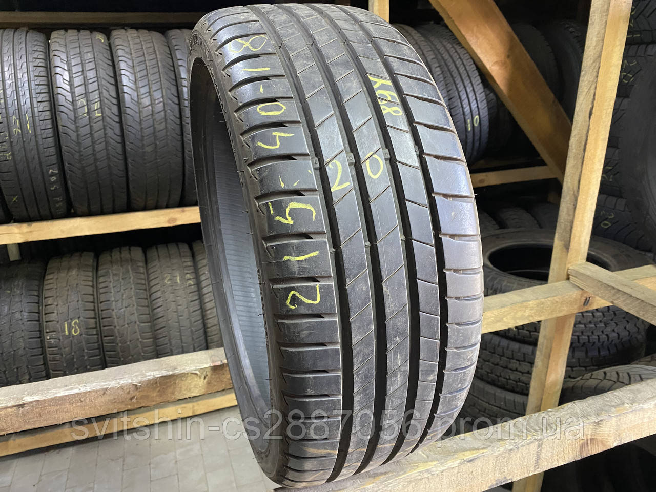 Розпаровка 215/40R18 Bridgestone Turanza T005 2020рік 7+мм, фото 1