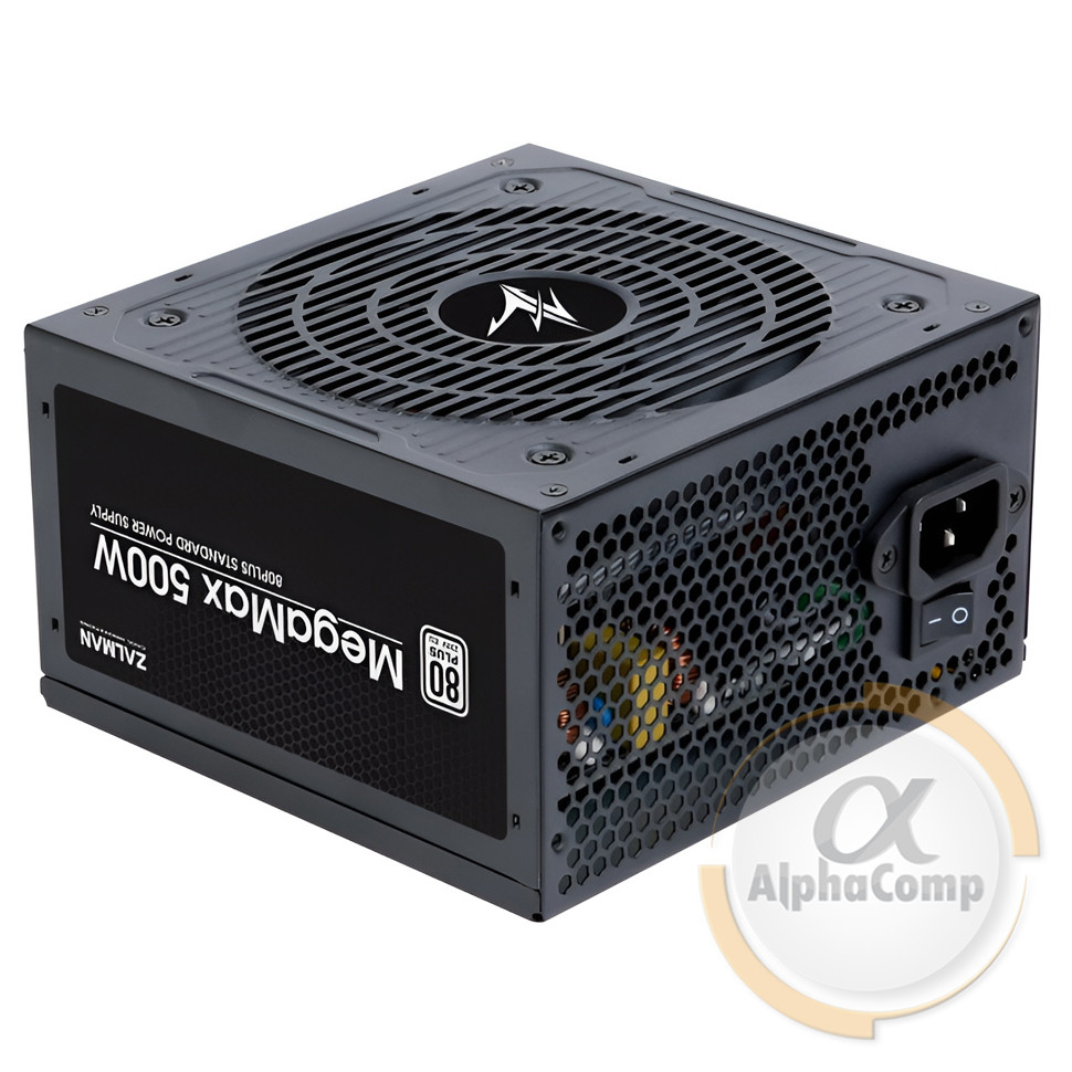 Блок живлення 500 W Zalman MegaMax TXII (2*6+2pin)