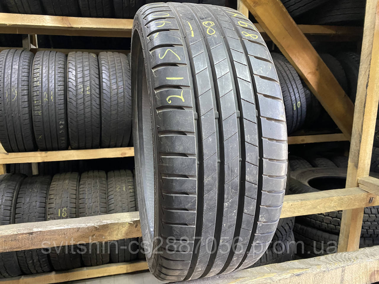 Розпаровка 215/40R18 Bridgestone Turanza T005 6.5мм 2018рік, фото 1