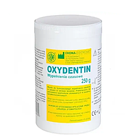 Оксидентин (Oxydentin) банка 250г, антисептический водный дентин для временного заполнения дефектов