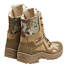 Берці зимові тактичні військові на флісі DESERT мультикам, фото 4