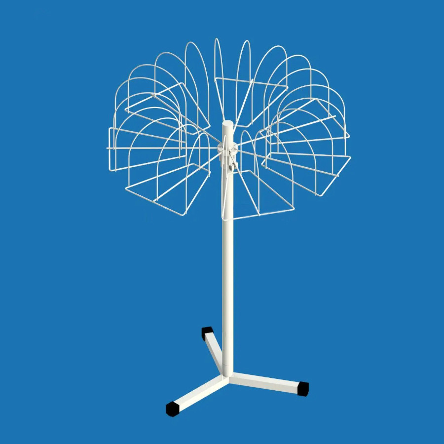 Стійка під шапки настільна Гвоздика 21 кронштейн, фото 1