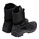 Берці зимові тактичні військові на флісі DESERT чорні, фото 4