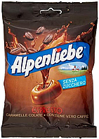 Карамель Alpenliebe Espresso Coffee Candy Gluten Free Sugar без сахара 80g