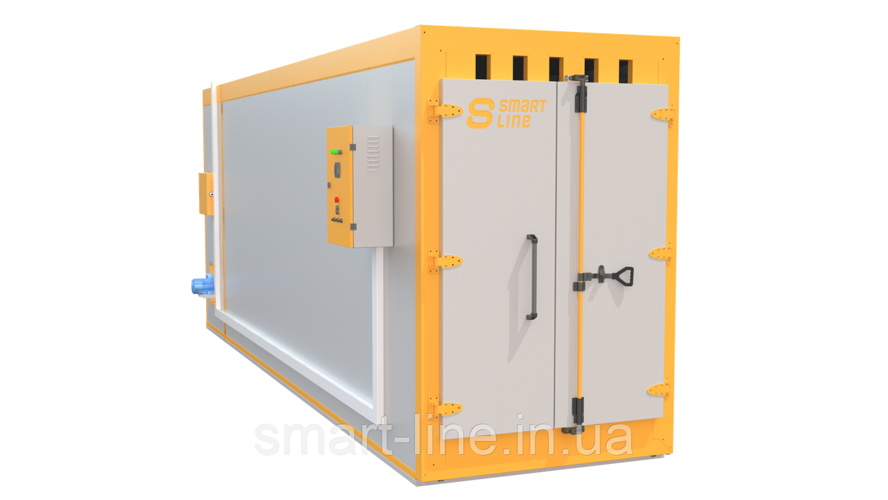 Піч полімеризації непрохідна 6М Smart Line (1500х2500х6000)