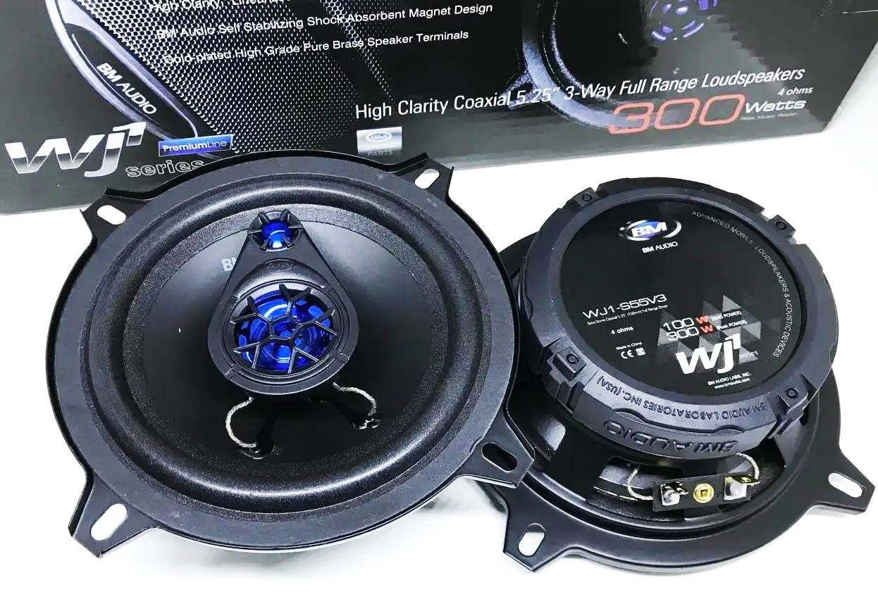 Автомобильная акустика BOSCHMANN BM AUDIO WJ1-S55V3 13см 300W 3х ...