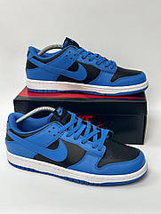 Кросівки Nike SB Dunk (blue & black) | Чоловічі кросівки Nike Найк