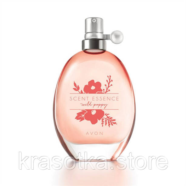 89182 Avon. Туалетна вода Avon Scent Essence Wild Poppy, 30 мл. Скент Есенс Вайлд Поппі Ейвон 89182.