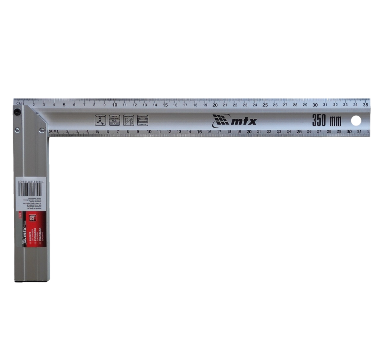 Косинець алюмінієвий литий, 350 мм "МТХ"