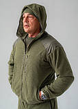 Кофта з капюшоном чоловіча (хакі) 52, фото 3