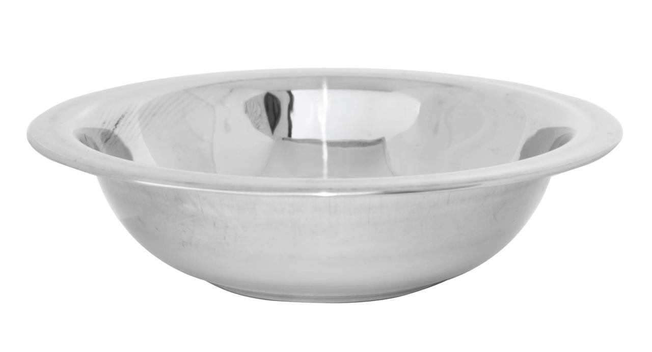 Миска глибока з нержавіючої сталі Ø 18 см h=4.5 см (Basin) GTS0903