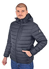 Куртка чоловіча демісезонна Talifeck 23-70786 (B) темно-синя, фото 4