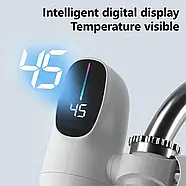 Проточний водонагрівач для нагріву води Бойлер WATER HEATER ZSW-D03 Насадка для нагріву води, фото 10