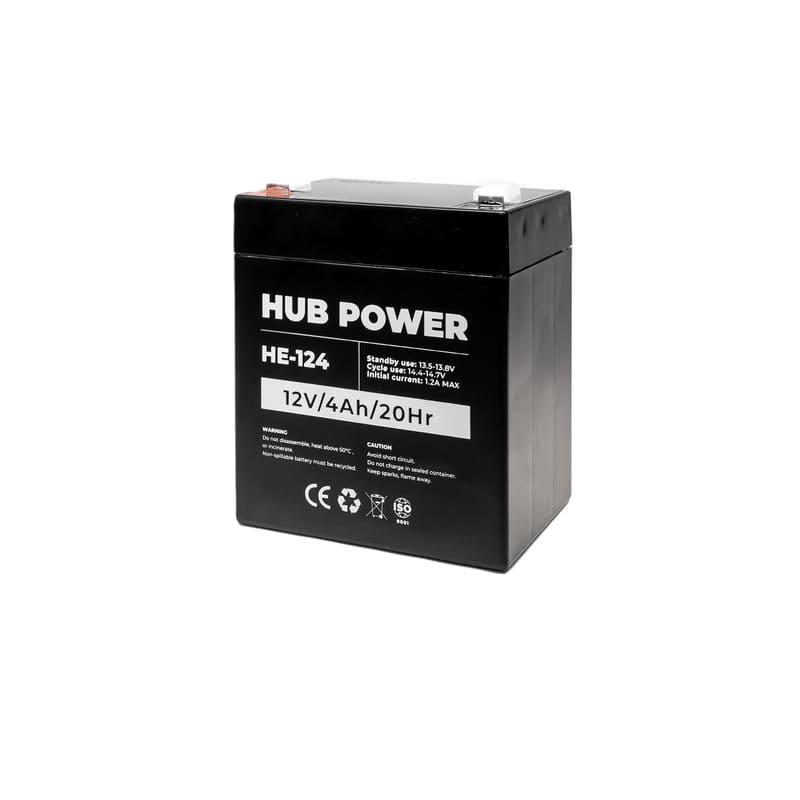 Акумулятор 12В 4 Ач для ДБЖ Hub Power НЕ-124, фото 1