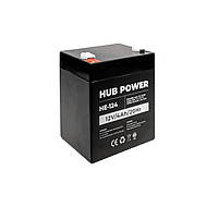 Акумулятор 12В 4 Ач для ДБЖ Hub Power НЕ-124, фото 2