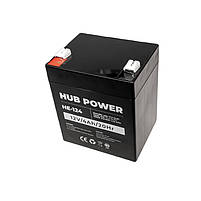 Акумулятор 12В 4 Ач для ДБЖ Hub Power НЕ-124, фото 3
