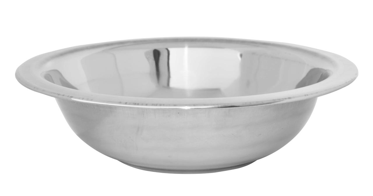 Миска глибока з нержавіючої сталі Ø 22 см h=6 см (Basin) GTS0905