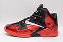 Nike LeBron 11 XDR 'Heat Away' Леброн 11 червоно-чорні баскетбольні чоловічі кросівки, фото 5