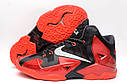 Nike LeBron 11 XDR 'Heat Away' Леброн 11 червоно-чорні баскетбольні чоловічі кросівки, фото 4