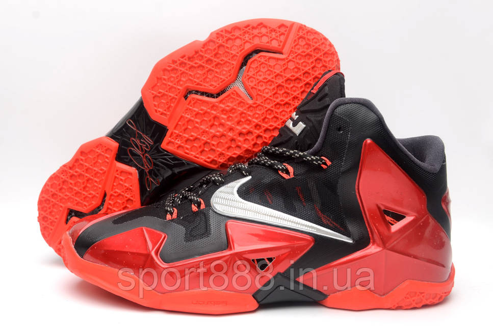 Nike LeBron 11 XDR 'Heat Away' Леброн 11 червоно-чорні