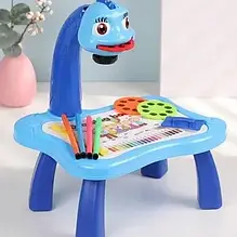 Дитячий стіл-проектор для малювання Limo Toy AK 0001 AB (24 слайди, набір фломастерів у комплекті)