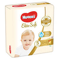 Підгузки Huggies Elite Soft 5 дитячі 12-22 кг 28 шт