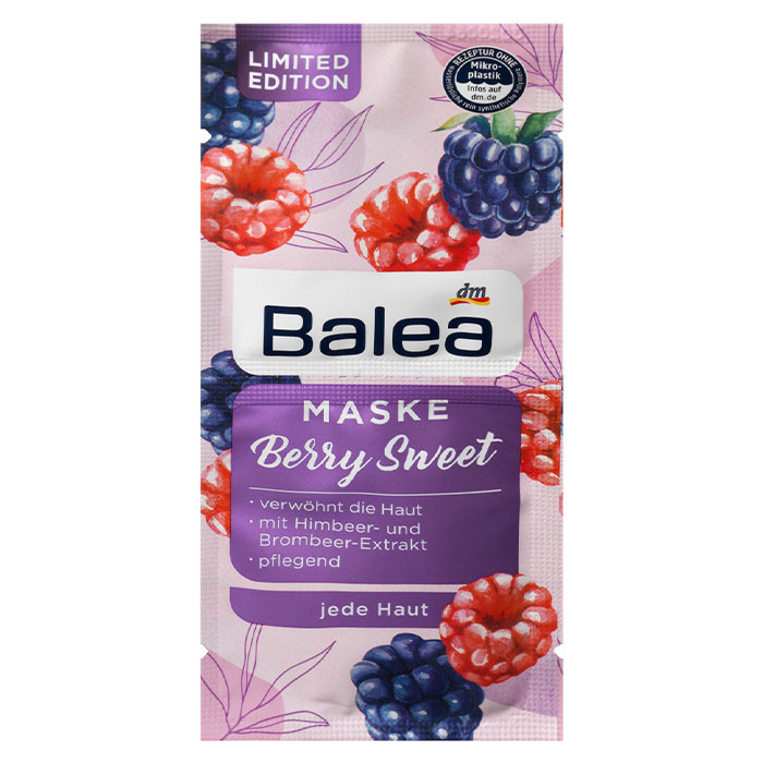 Маска для обличчя Balea Berry Sweet 16 мл, фото 1