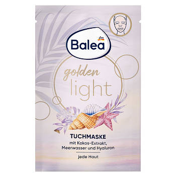 Маска для обличчя Balea Golden Light тканинна 1 шт