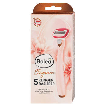 Станок для гоління Balea Elegance жіночий 5 лез 1 шт