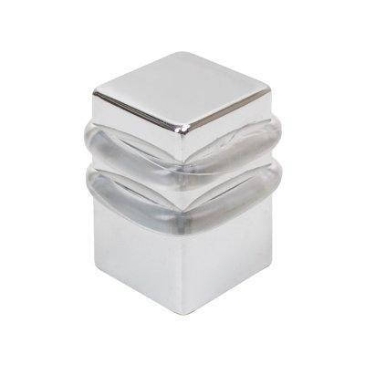 Дверний обмежувач RDA 1539 CP - хром, фото 1