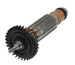 Якір болгарка Makita GA4030 / GA5030 / GA4530 оригінал 517649-4 (160*29,5 різьблення 6мм), фото 4