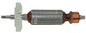Якір болгарки Makita GA5030 GA4530 Зеніт ЗУШ 125/900 профі (160 * 29,5 різьблення 6мм) аналог 517649-4, фото 1