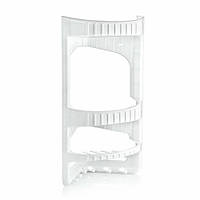Полиця для душу Dunya Plastic кутова