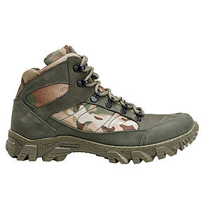 Тактичні демісезонні черевики, військове взуття торнадо мультикам олива