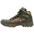 Зимові тактичні черевики, тактичне взуття на флісі Торнадо Олива Мультикам, фото 2