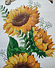 Вінілові наклейки VANSHE Метелики соняшники  (лист 30 х 60 см) Б139-19, фото 2