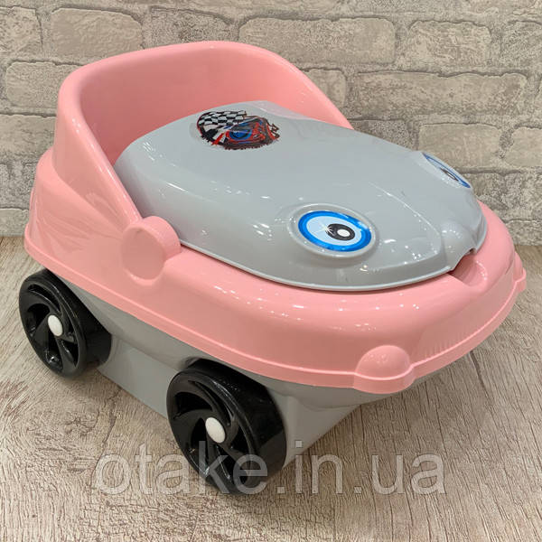 Музичний горщик рожевий