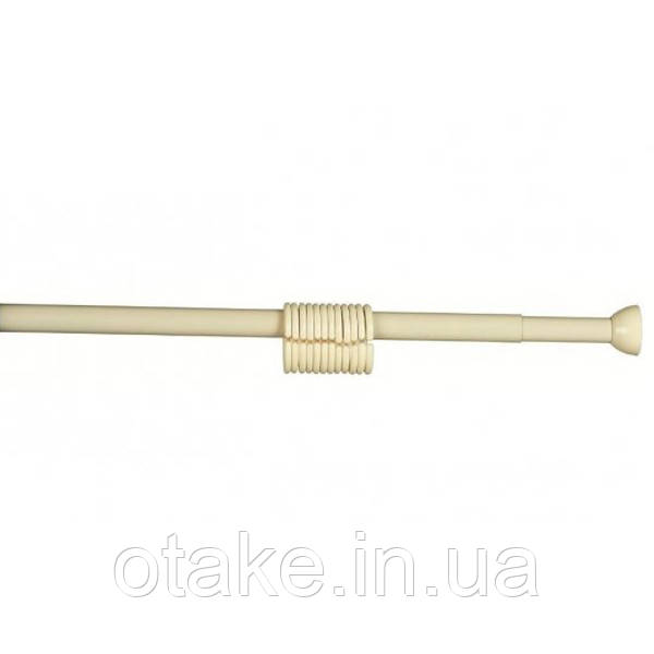 Карниз для ванної кімнати 1,5-2,6 м Бежевий, фото 1