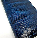 Клатч з натуральної шкіри пітона (19х9 см), фото 2