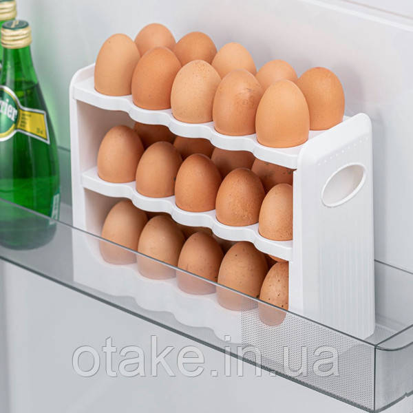 Лоток для яєць BNM-4016 білий, фото 1