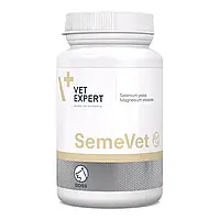 VetExpert SemeVet харчова добавка для покращення репродуктивної функції у самців собак 60 табл.