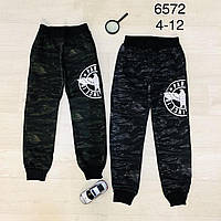 Спортивные утепленные брюки для мальчика оптом, F&D, 4-12 рр.,  № 6572
