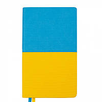 Ежеденевник датированный 2024 Leo Planner Tiffany патриотический интегральный желто-голубой (252408)