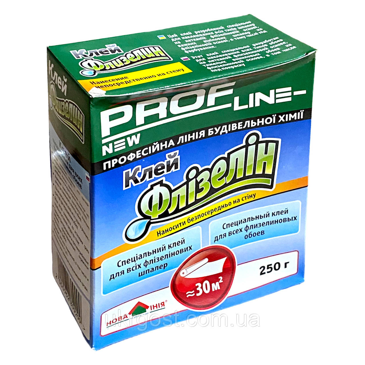 Клей для флізелінових шпалер PROFLINE NEW ФЛІЗЕЛІН 250 г
