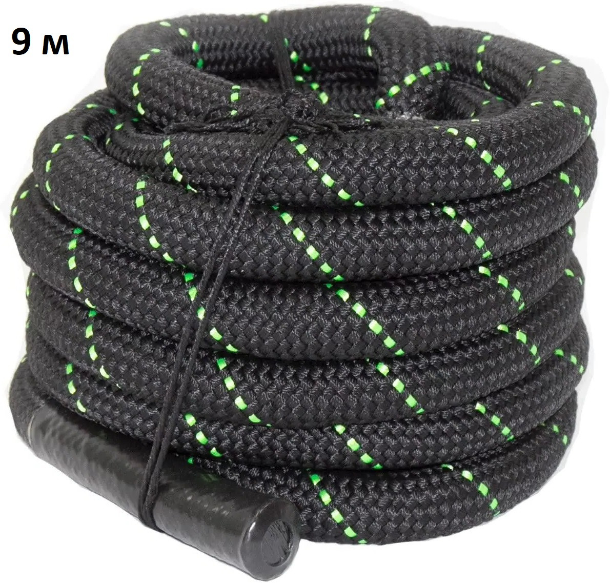 Канат для кросфіту 9м Battle Rope WCG для спортзалу