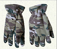 Тактические флисовые перчатки - Мультикам - XL